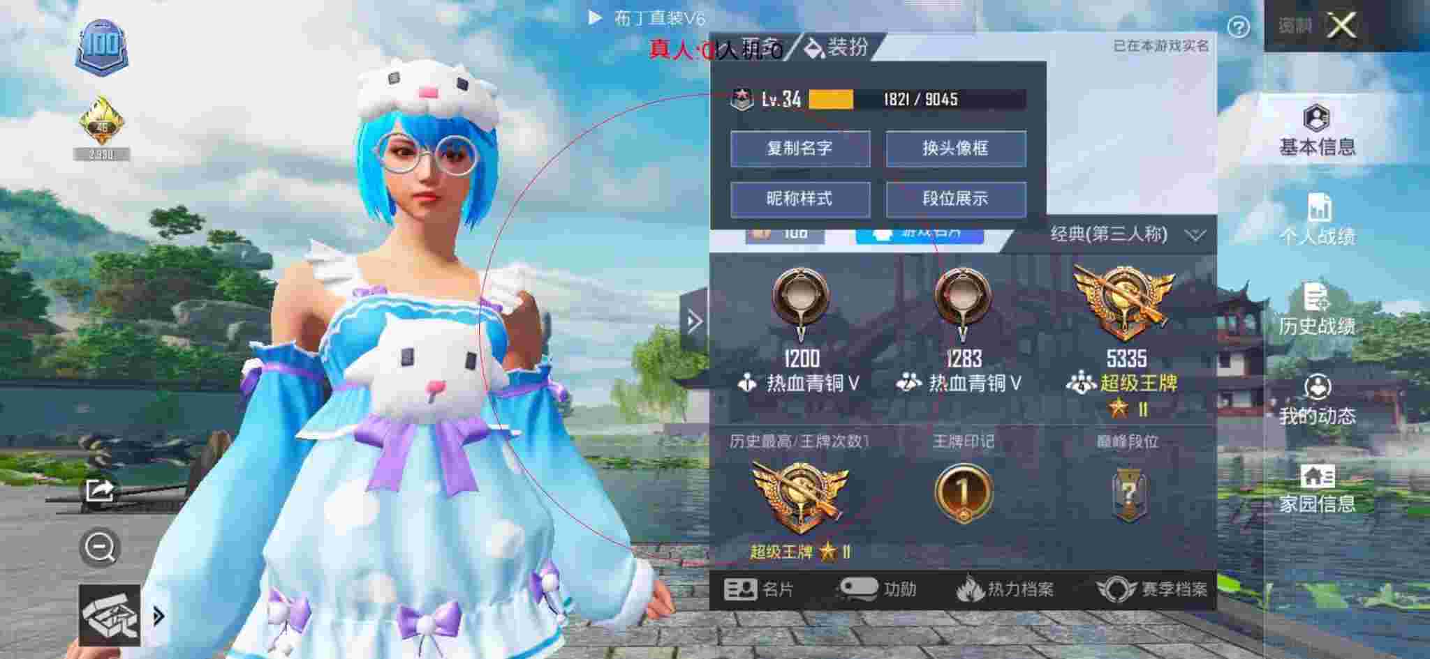 和平精英布丁直装透视 - 和平辅助卡纸制作过程辅助预览图